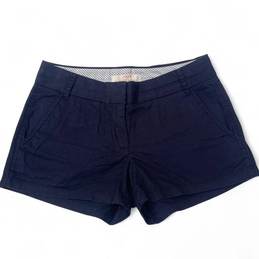 J.crew navy chino shorts